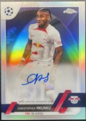 Christopher Nkunku Soccer Cards 2022 Topps Chrome UEFA Club Competitions Autographs Prices