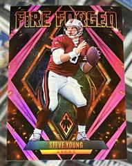 Steve Young [Pink] #FF-8 Football Cards 2022 Panini Phoenix Fire Forged Prices