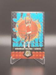 Dominique Wilkins [Blue Fluorescent] #12 Basketball Cards 2019 Panini Mosaic Jam Masters Prices