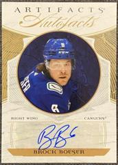 Brock Boeser Hockey Cards 2022 Upper Deck Artifacts Auto Facts Prices