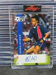 Ronaldinho [Blue] #PS-R2 Soccer Cards 2022 Pro Set Autographs Prices