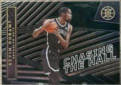 Kevin Durant [Emerald] #6 Basketball Cards 2021 Panini Illusions Chasing the Hall Prices