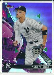 Aaron Judge [Purple Refractor] #77 Baseball Cards 2021 Topps Finest Prices