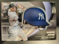 Aaron Judge #BH-AJ Baseball Cards 2022 Topps Batting Helmet Relic Prices