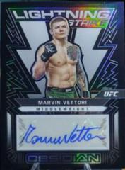 Marvin Vettori #OL-MVT Ufc Cards 2023 Panini Chronicles UFC Obsidian Lightning Strike Signatures Prices