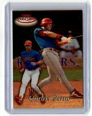Carlos Pena [Class 3 Red Label] Baseball Cards 1999 Topps Gold Label Prices