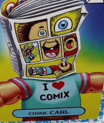 Comic Carl [Blue] #63a Garbage Pail Kids Book Worms Prices