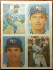 World Series Champs [Kansas City Royals] Baseball Cards 1986 Sportflics Prices
