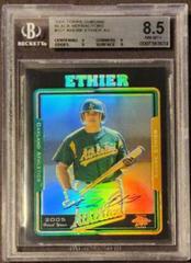 Andre Ethier [Autograph Black Refractor] #221 Baseball Cards 2005 Topps Chrome Prices