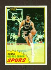 George Gervin Basketball Cards 1981 Topps Prices