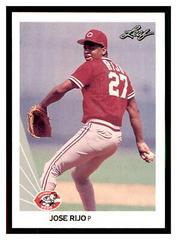 Jose Rijo #282 Baseball Cards 1990 Leaf Prices