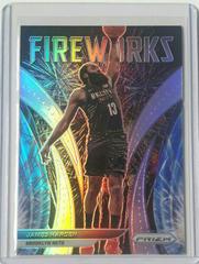 James Harden [Silver Prizm] #14 Basketball Cards 2021 Panini Prizm Fireworks Prices