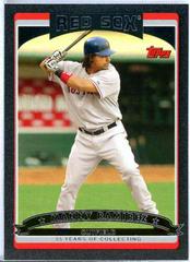 Manny Ramirez [Black] #50 Baseball Cards 2006 Topps Prices