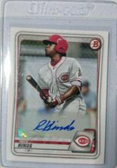 Rece Hinds #PA-RH Baseball Cards 2020 Bowman Paper Prospect Autographs Prices