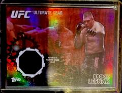 Brock Lesnar [Red] Ufc Cards 2010 Topps UFC Ultimate Gear Relic Prices