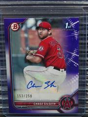 Chase Silseth [Purple] #PPA-CS Baseball Cards 2022 Bowman Paper Prospect Autographs Prices