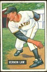 Vernon Law #203 Baseball Cards 1951 Bowman Prices