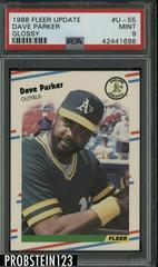 Dave Parker #U-55 Baseball Cards 1988 Fleer Update Glossy Prices