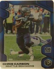 Chris Carson [Cobalt] #8 Football Cards 2019 Panini Elements Prices