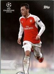 Mesut Ozil Soccer Cards 2015 Topps UEFA Champions League Showcase Prices
