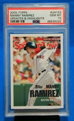 Manny Ramirez #UH153 Baseball Cards 2005 Topps Updates & Highlights Prices