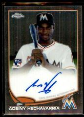 Adeiny Hechavarria [Autograph] #116 Baseball Cards 2013 Topps Chrome Prices
