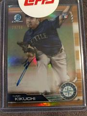 Yusei Kikuchi [Gold Refractor] #CRA-YK Baseball Cards 2019 Bowman Chrome Rookie Autographs Prices