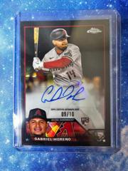Gabriel Moreno [Black] #USA-GM Baseball Cards 2023 Topps Chrome Update Sapphire Autographs Prices