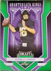 Aidan O'Connell [Green] #87 Football Cards 2023 Leaf Draft Prices