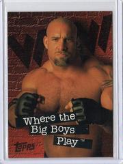 Goldberg Wrestling Cards 1998 Topps WCW/nWo Promos Prices