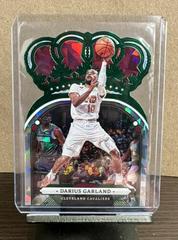 Darius Garland [Crystal Green] #11 Basketball Cards 2022 Panini Crown Royale Prices