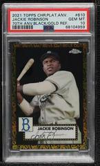 Jackie Robinson [Black Gold] #610 Baseball Cards 2021 Topps Chrome Platinum Anniversary Prices
