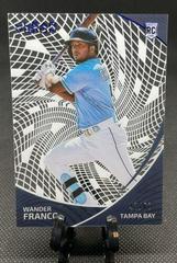 Wander Franco [Blue] Baseball Cards 2022 Panini Chronicles Clear Vision Prices