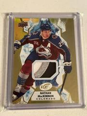 Nathan MacKinnon [Gold Patch] #56 Hockey Cards 2021 Upper Deck Ice Prices