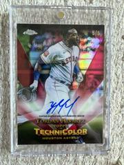 Yordan Alvarez [Red] #TTA-YA Baseball Cards 2023 Topps Chrome in Technicolor Autographs Prices
