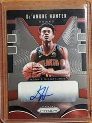 DE'Andre Hunter Basketball Cards 2019 Panini Prizm Rookie Signatures Prices