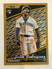 Julio Rodriguez [Gold] Baseball Cards 2022 Topps Update Black Gold Prices