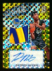 Patrick McCaw [Jersey Autograph Gold] #103 Basketball Cards 2016 Panini Spectra Prices