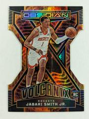 Jabari Smith Jr. #10 Basketball Cards 2022 Panini Obsidian Volcanix Prices
