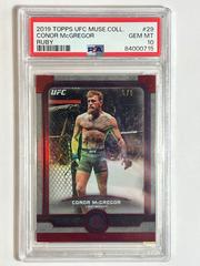 Conor McGregor [Ruby] #29 Ufc Cards 2019 Topps UFC Museum Collection Prices