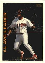 Albert Belle Baseball Cards 1995 Topps League Leaders Prices