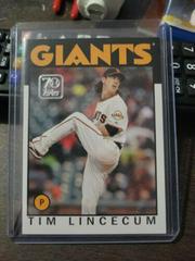 Tim Lincecum Baseball Cards 2021 Topps Update 70 Years of Baseball Prices
