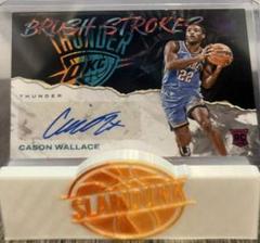 Cason Wallace #23 Basketball Cards 2023 Panini Court Kings Brush Strokes Prices