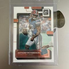 Anthony Richardson #11 Football Cards 2023 Panini Chronicles Draft Picks Donruss Optic Rated Rookie Prices