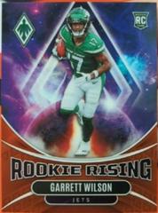 Garrett Wilson [Orange] #RIS-4 Football Cards 2022 Panini Phoenix Rookie Rising Prices