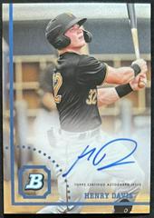 Henry Davis #CPA-HD Baseball Cards 2022 Bowman Heritage Chrome Prospect Autographs Prices