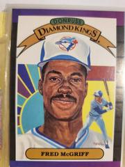 Fred McGriff [Diamond Kings] #16 Baseball Cards 1989 Donruss Prices