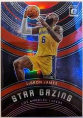 LeBron James [Red] Basketball Cards 2022 Panini Donruss Optic Star Gazing Prices