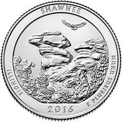 2016 D [SHAWNEE] Coins America the Beautiful Quarter Prices
