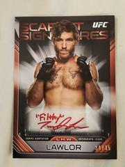 Tom Lawlor #SSA-TL Ufc Cards 2016 Topps UFC Knockout Scarlet Signatures Prices